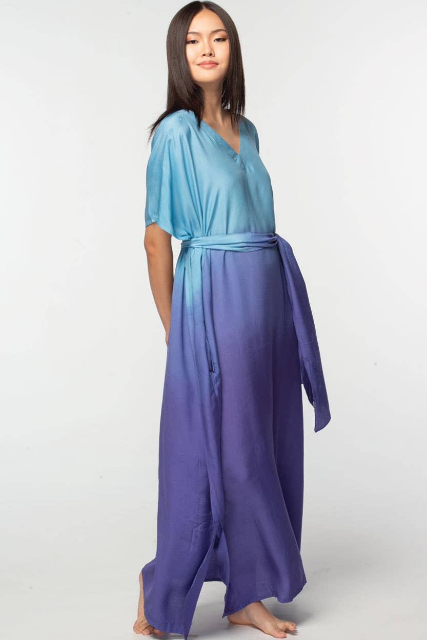 Ombre Cupro Caftans - Sevya Handmade