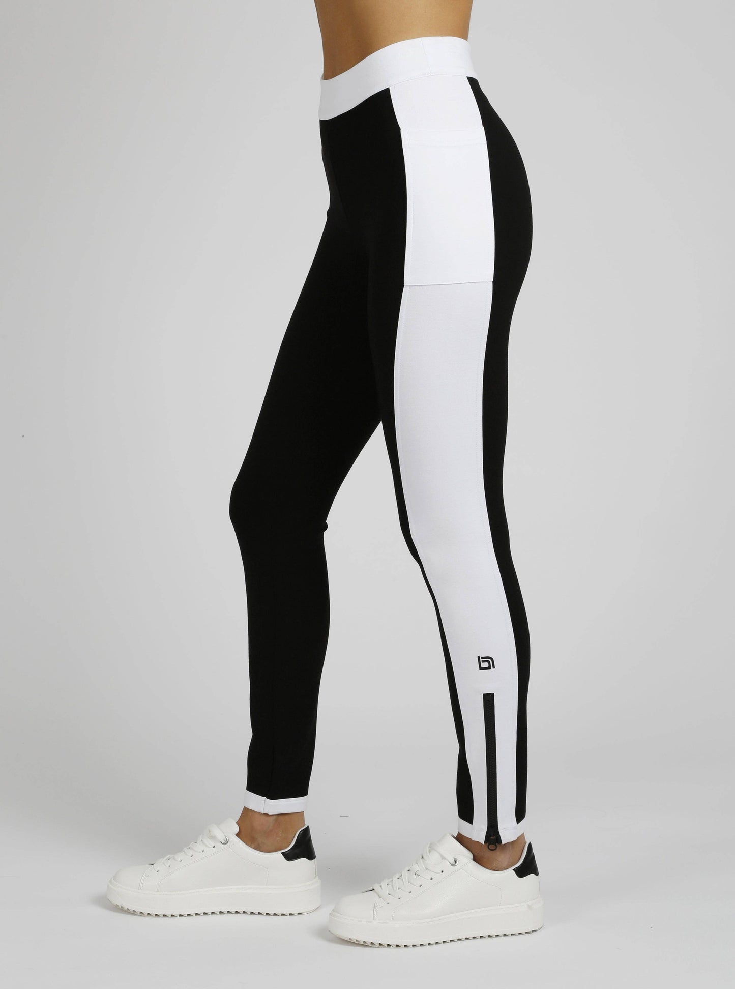 New Racing Legging - Blanc Noir
