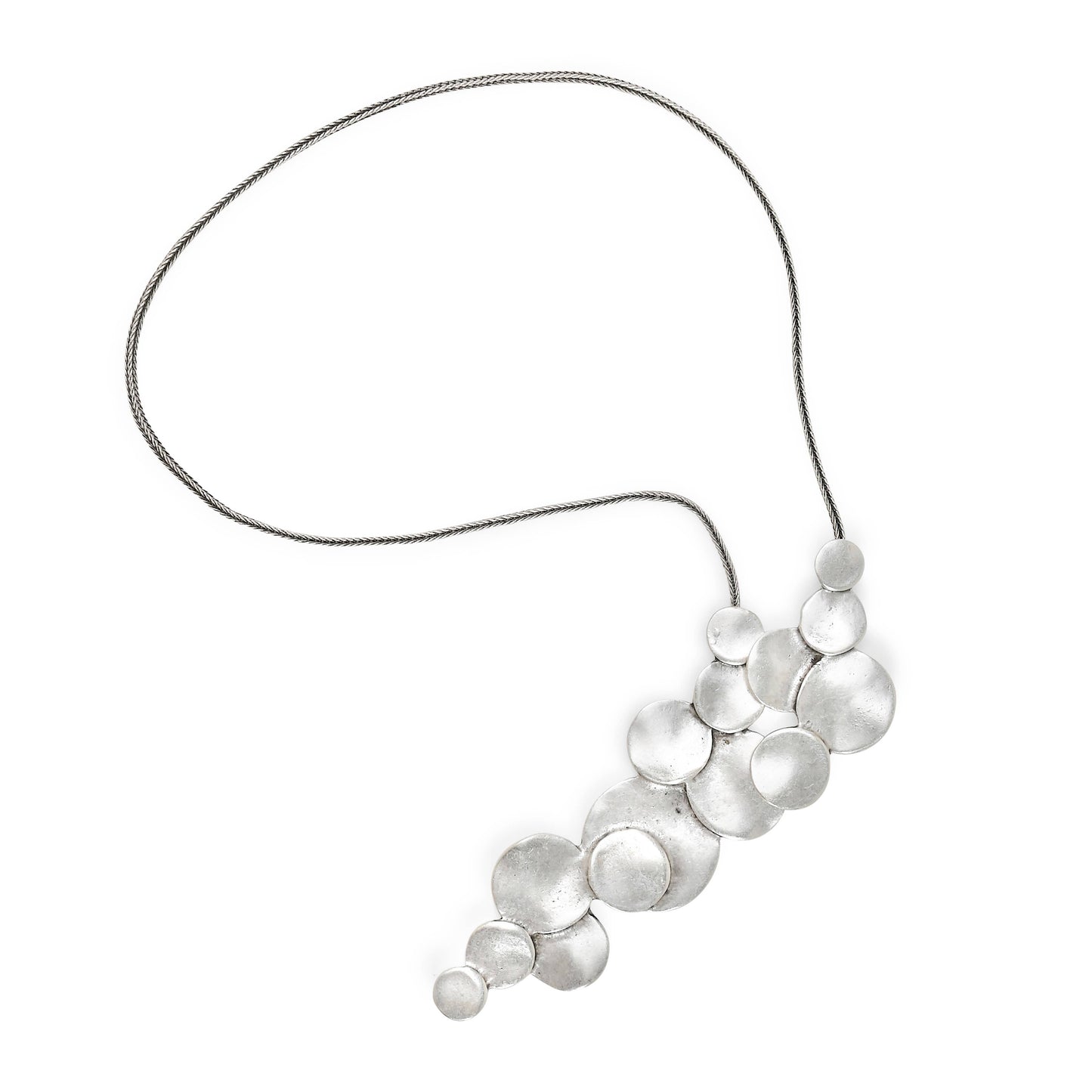 Handmade Pewter Necklace - 032-1032