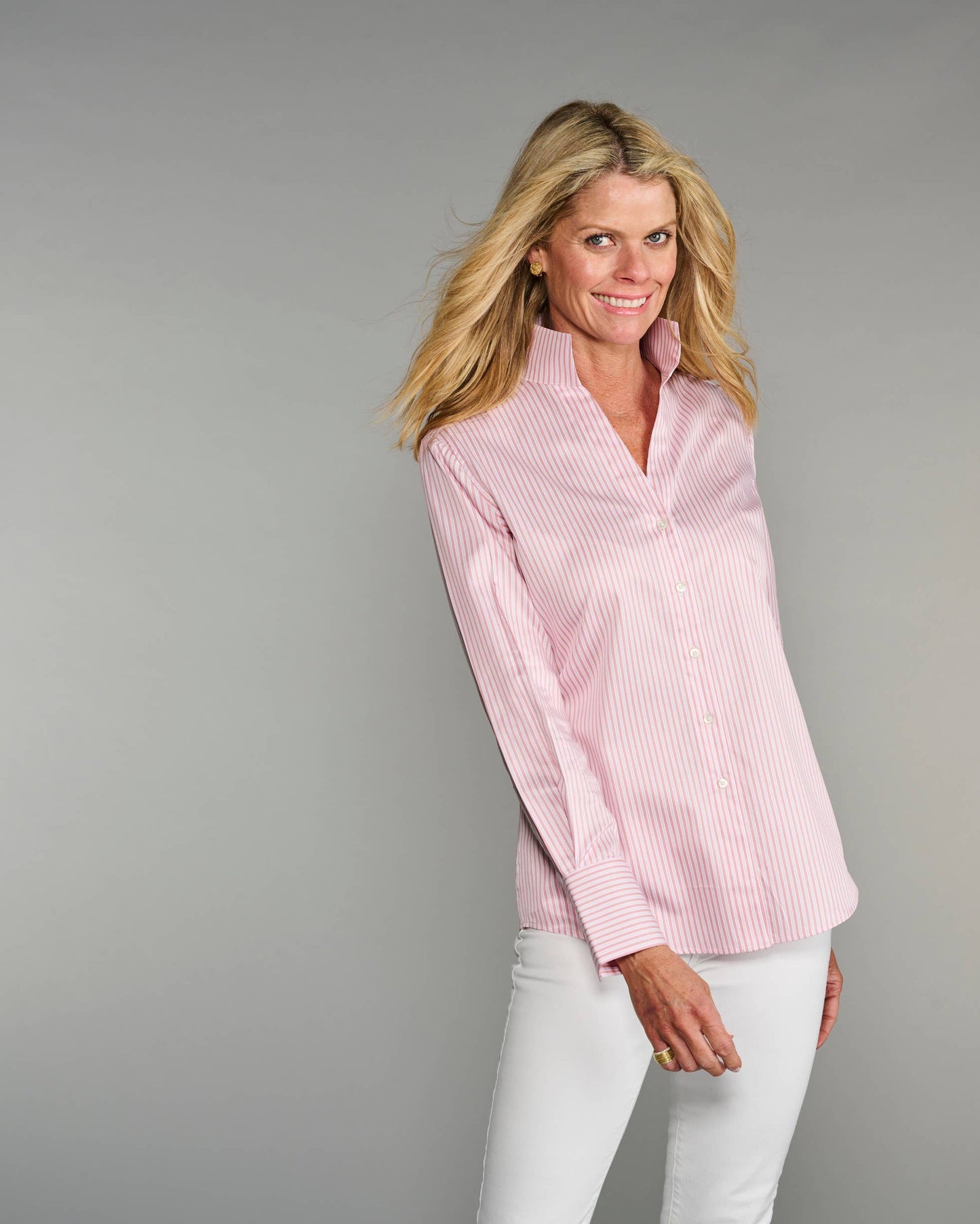 The League Shirt in Coral Cove: Orange / XL