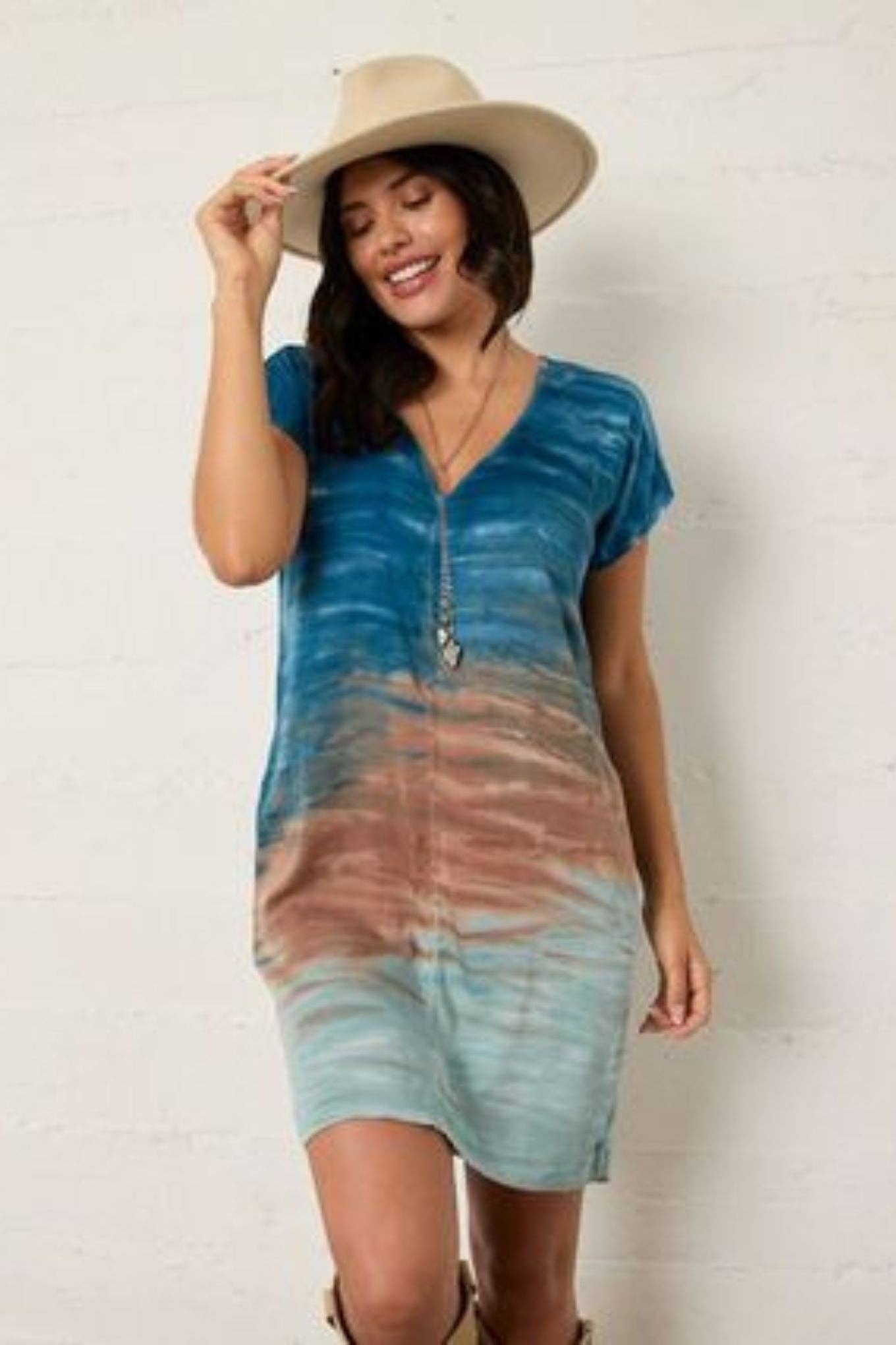 Brooklyn Dress: Wanderlust / S