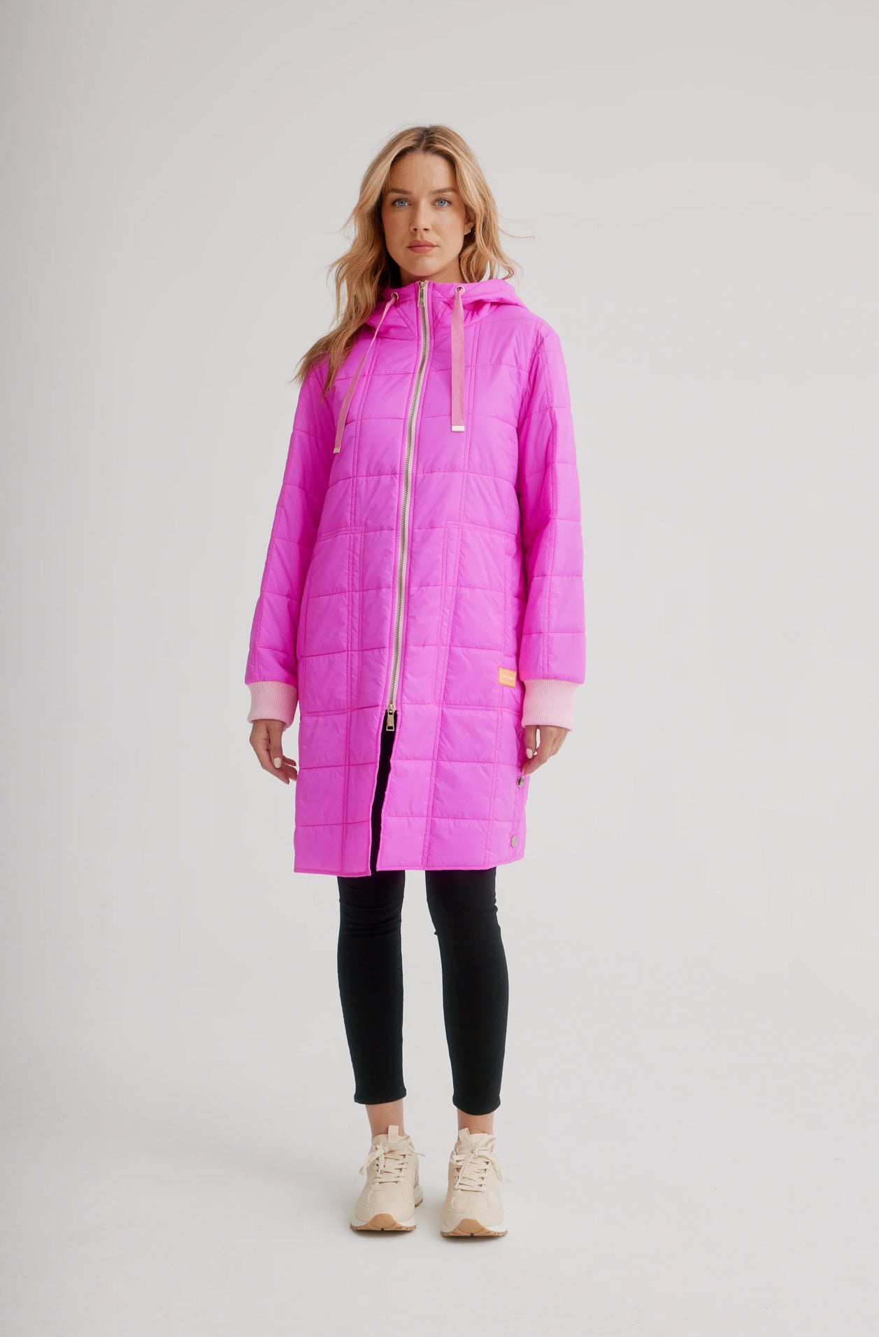 Light Puffer Coat K54577RO-373 - Nikki Jones – Alice Becker Inc