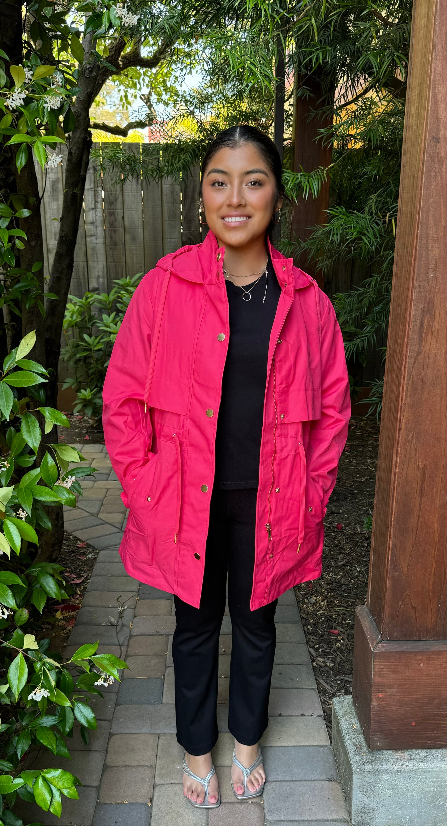 Packable Raincoat K5239RN-302 - Nikki Jones