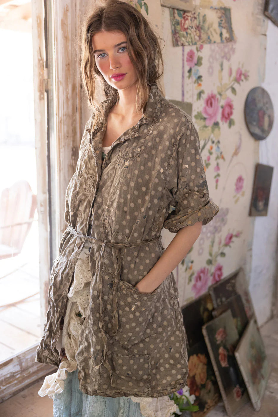 Marguerite Dress 1381 - Magnolia Pearl
