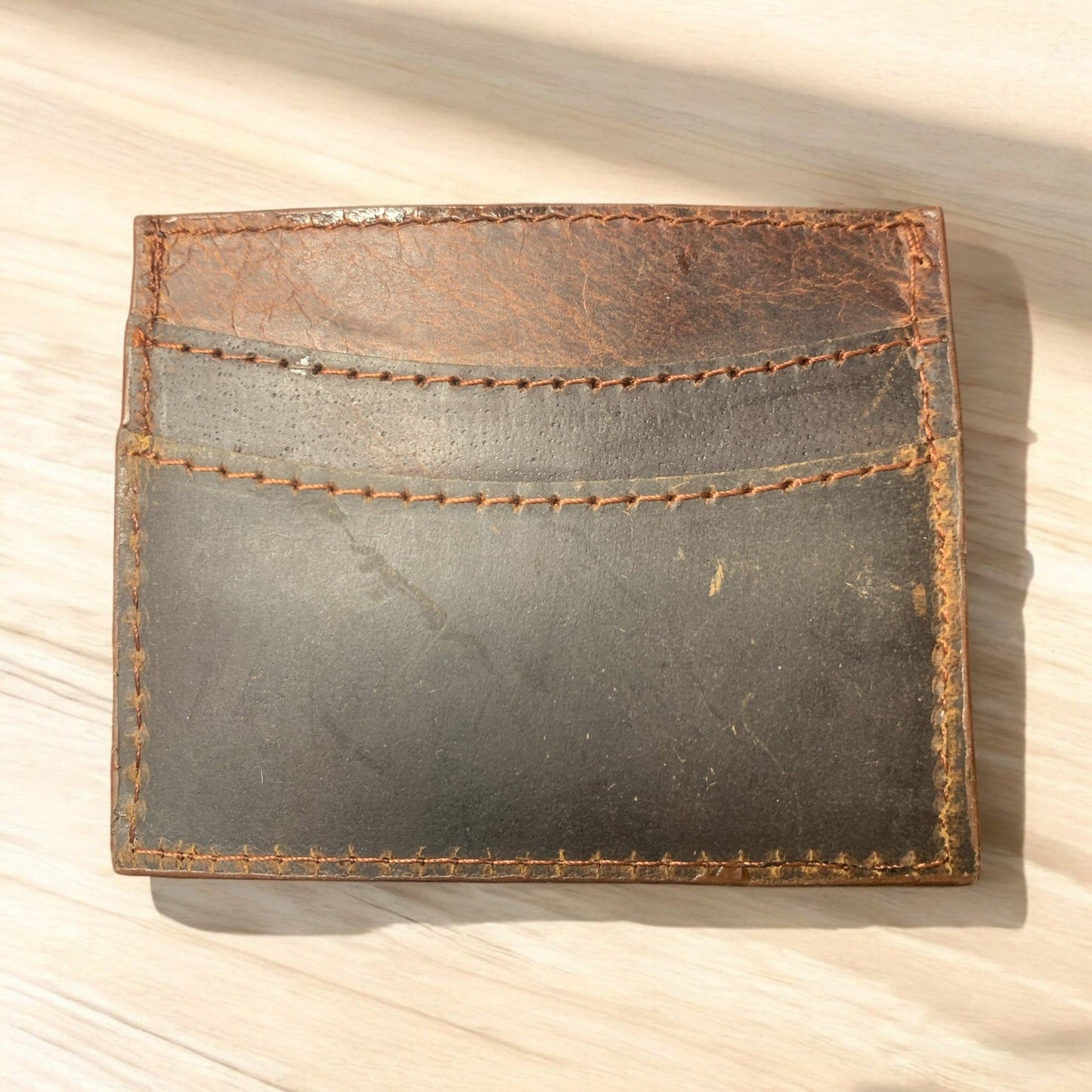 Floral Embossed Card Holder