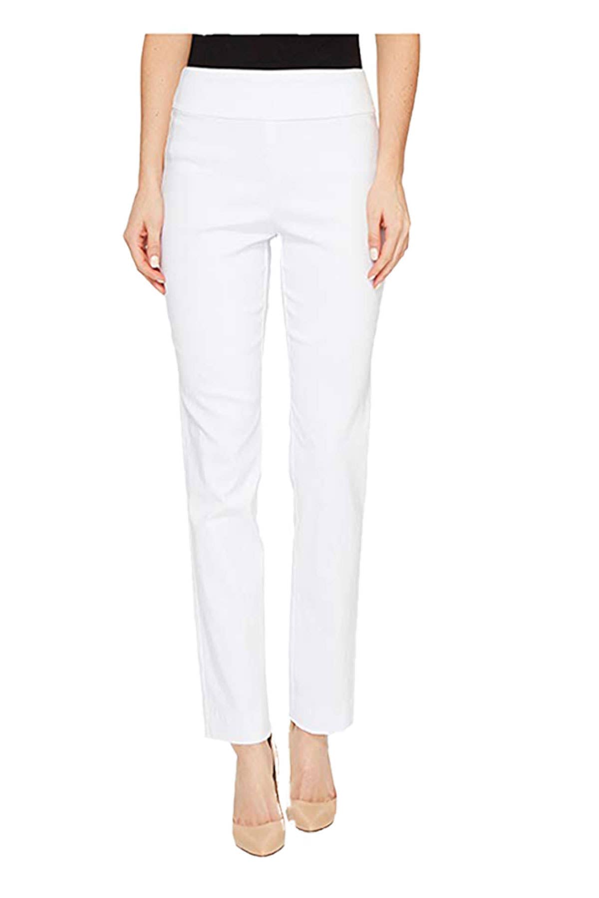Krazy Larry P507 Pull on Pant - White: 14