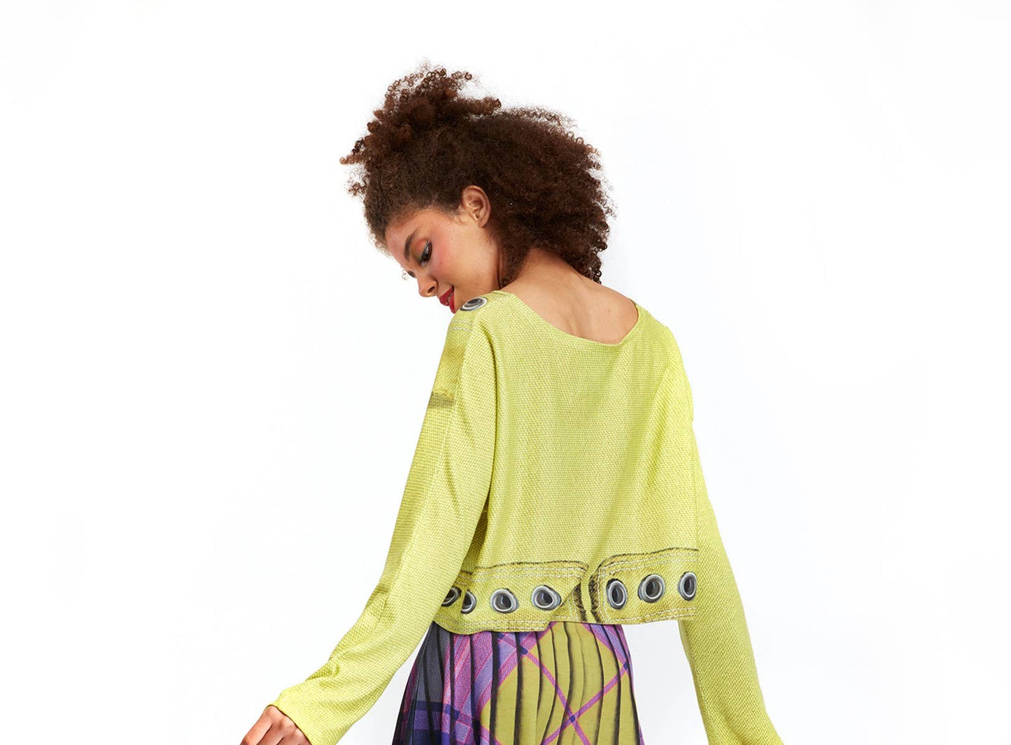 Blouse T Mini Yellow - Fall Conversations: Size 1