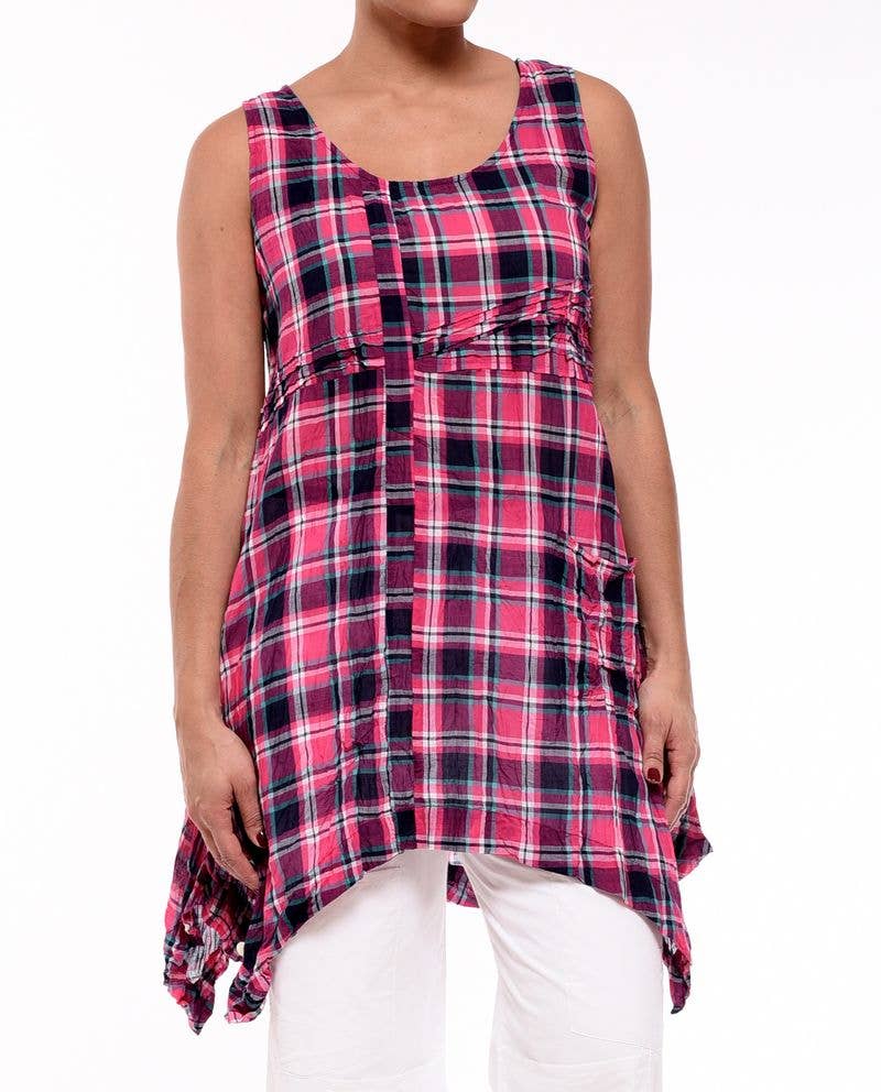 CV144 Libby in Azalea Plaid*: S
