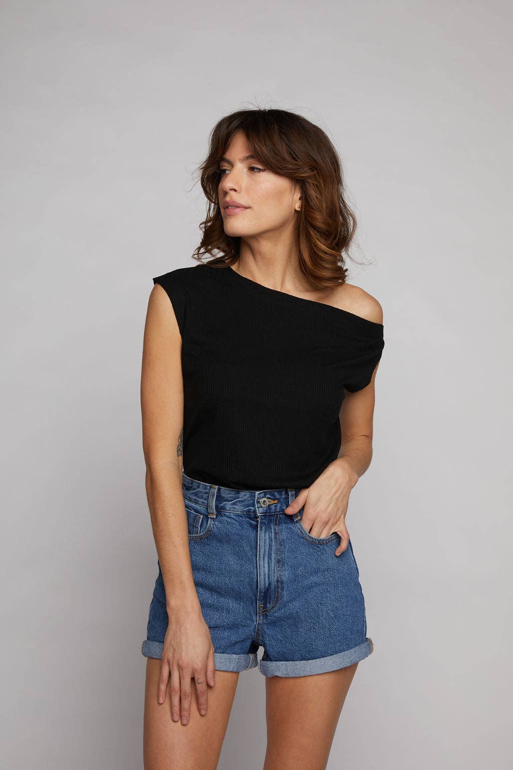 Drop Shoulder Top - Sunday