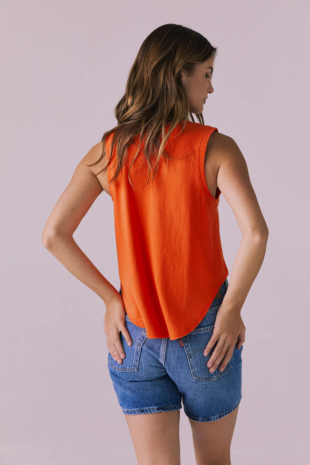 Flouncy Neon Flare Muscle Tank CWA572 - CHASER