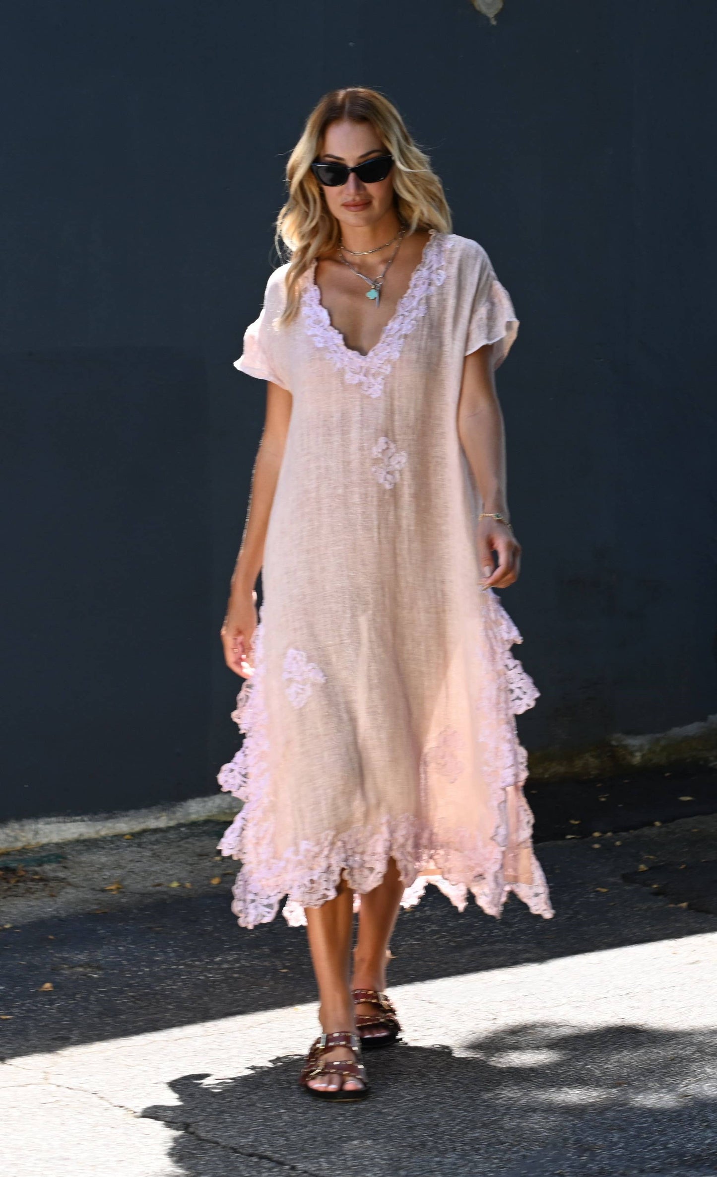 Daisy Cover Up: Brown