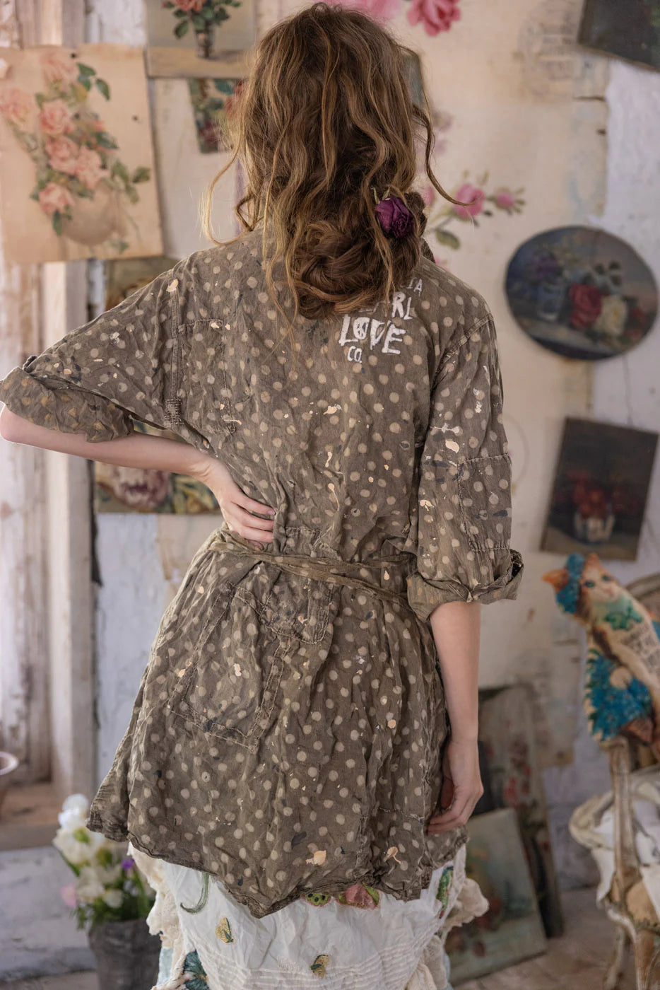 Marguerite Dress 1381 - Magnolia Pearl