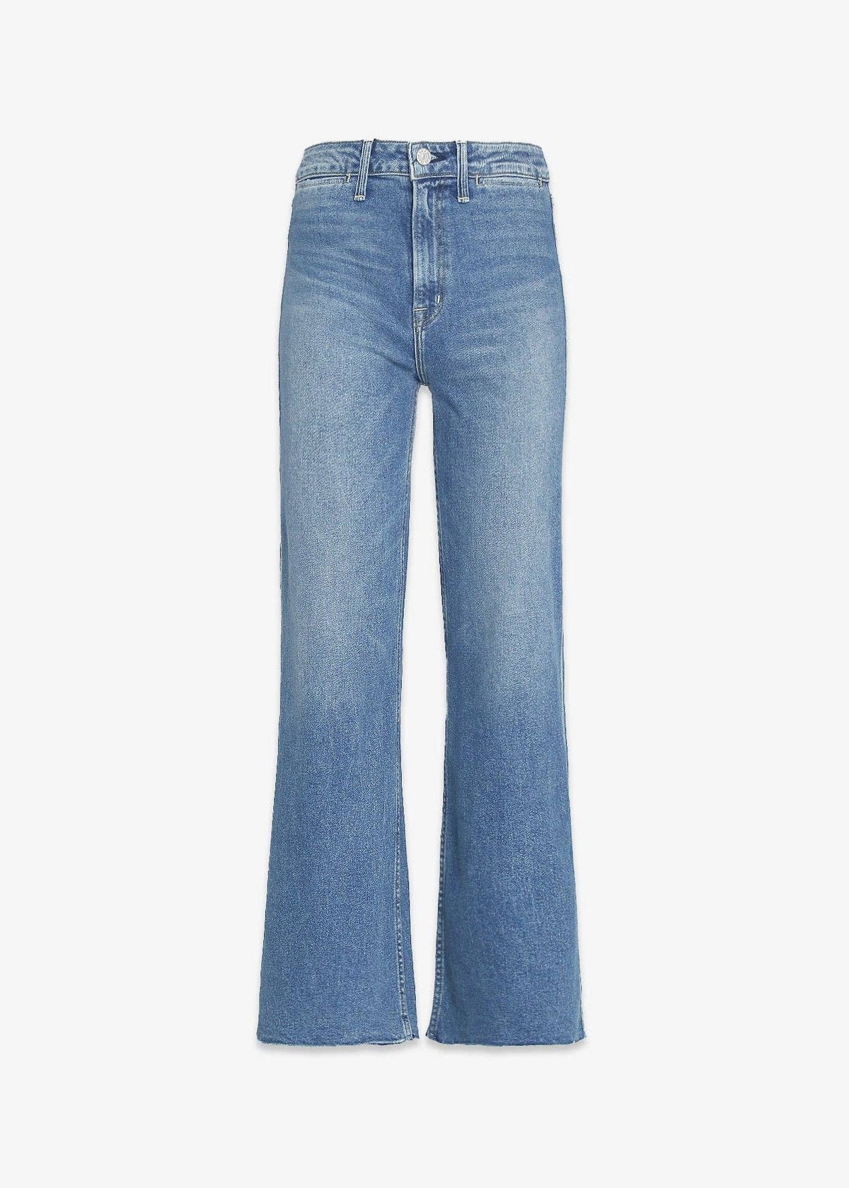 Queen High Rise Crop Wide Leg Jean - Lawrence Wash: Lawrence / 25