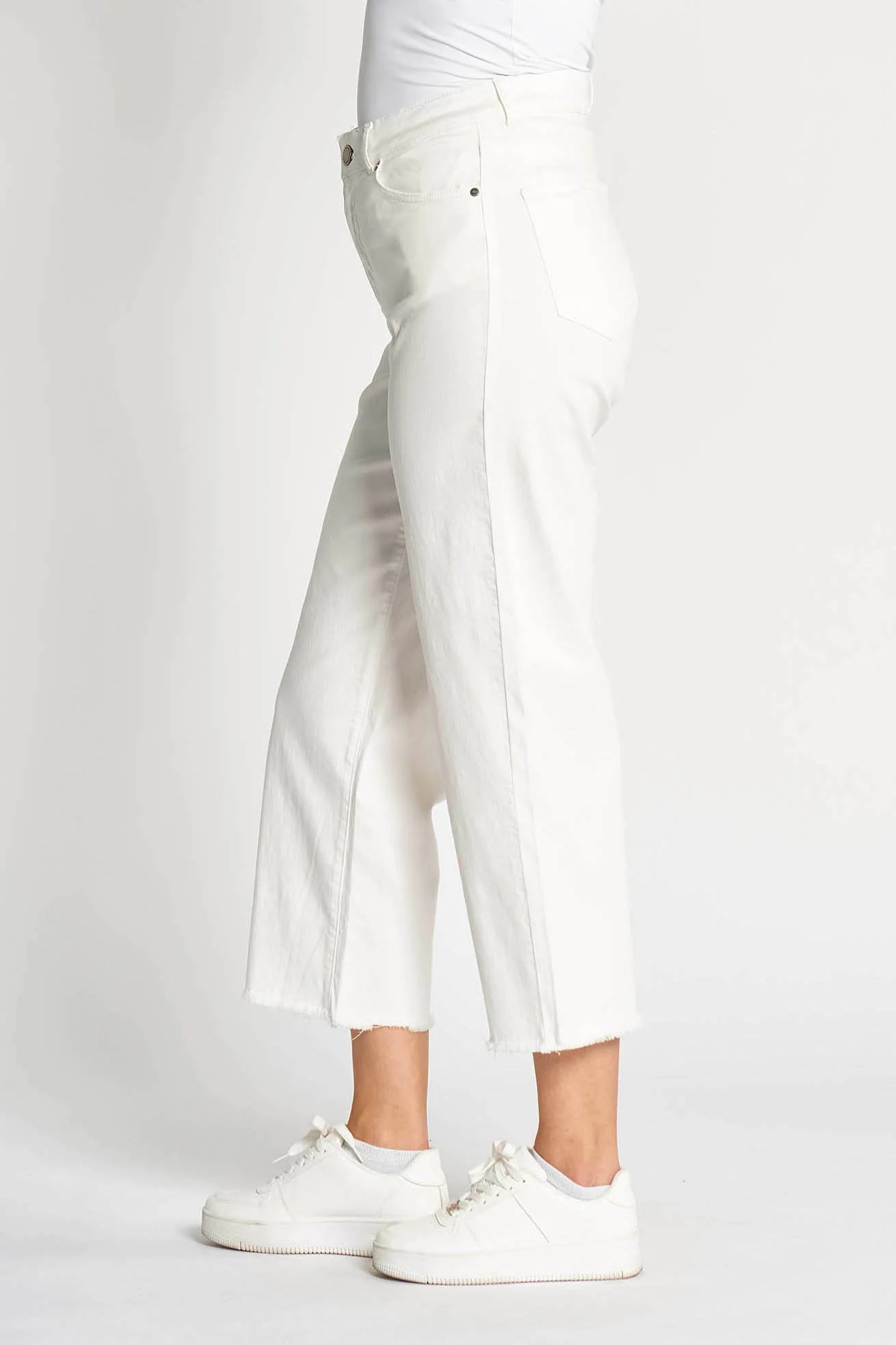 ZHRILLA Cropped Jean D125695-W012 - ZHRILL