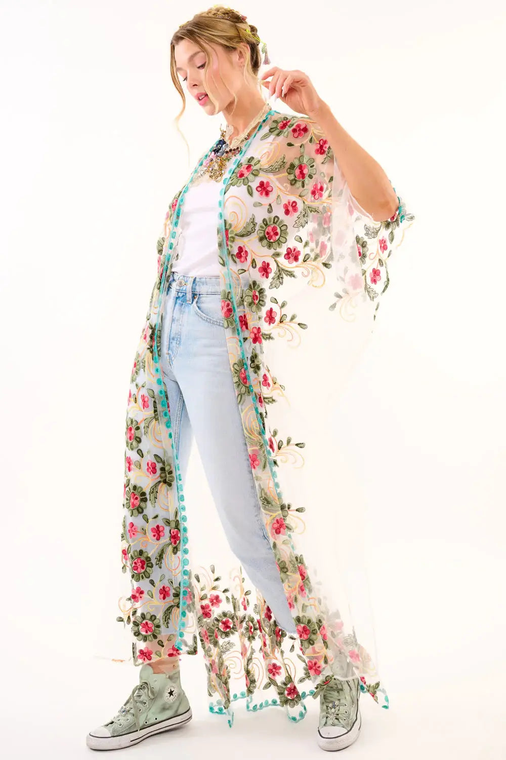 Can't Stop Kimono: One Size / Ivory