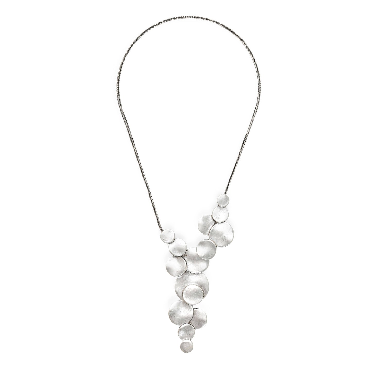 Handmade Pewter Necklace - 032-1032