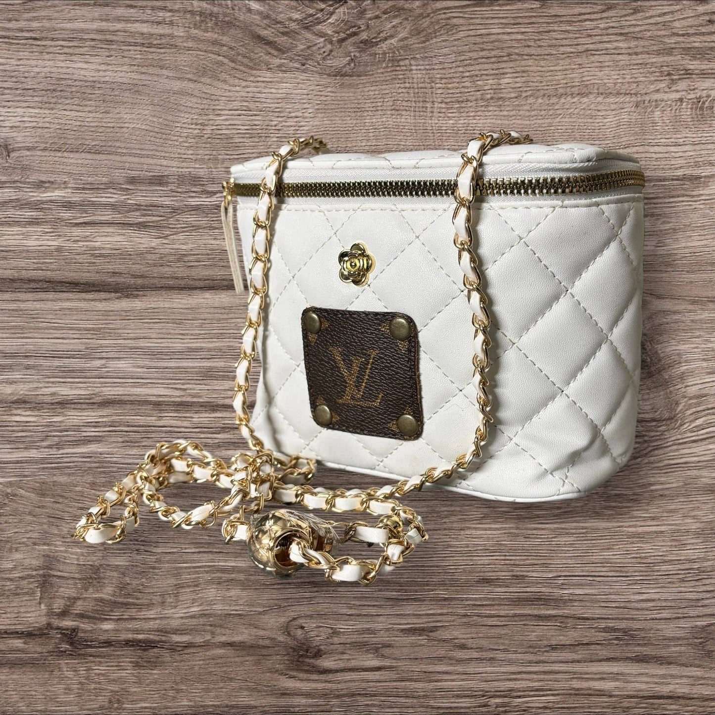 The Allure Quilted Square Crossbody