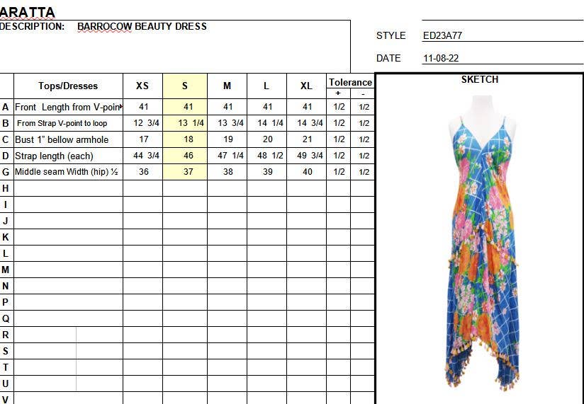 Borrocow Beauty Dress