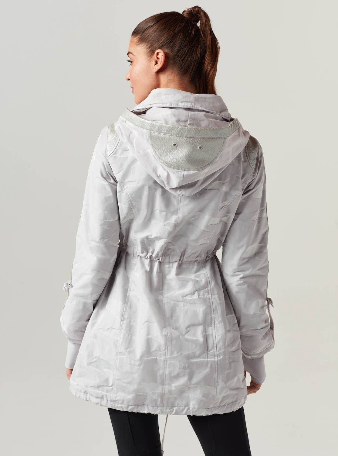 Camo Anorak - Blanc Noir