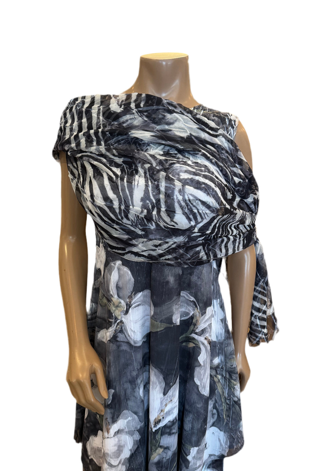 KOMAROV Abstract Shawl CSD38