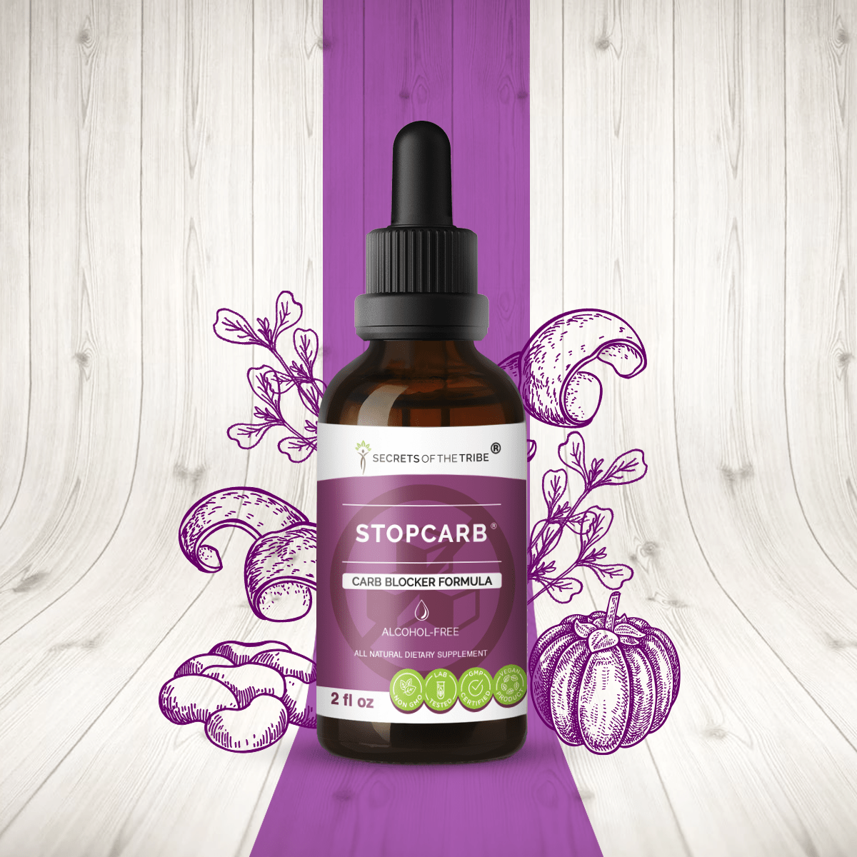 StopCarb. Carb Blocker Formula: 2 FL OZ / Alcohol-FREE