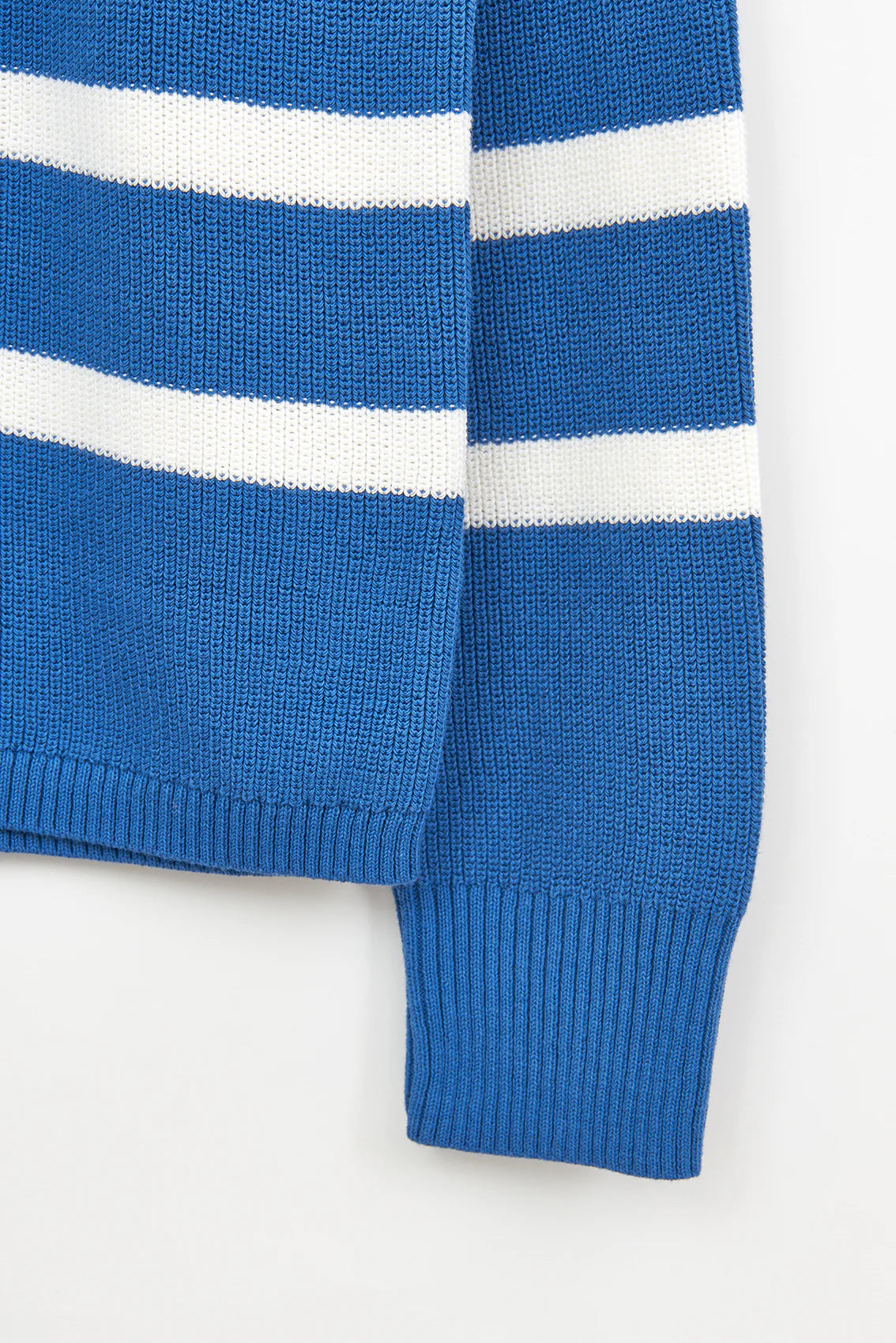Striped Cotton Knit Jumper A1873 - Batela