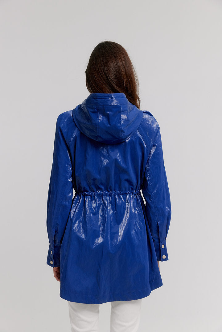 Hooded Anorak Jacket K5677R-335 - Nikki Jones
