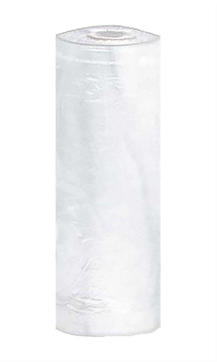 White Plastic Garment Bags - 21"W x 3"D x 72"H - Roll of 243