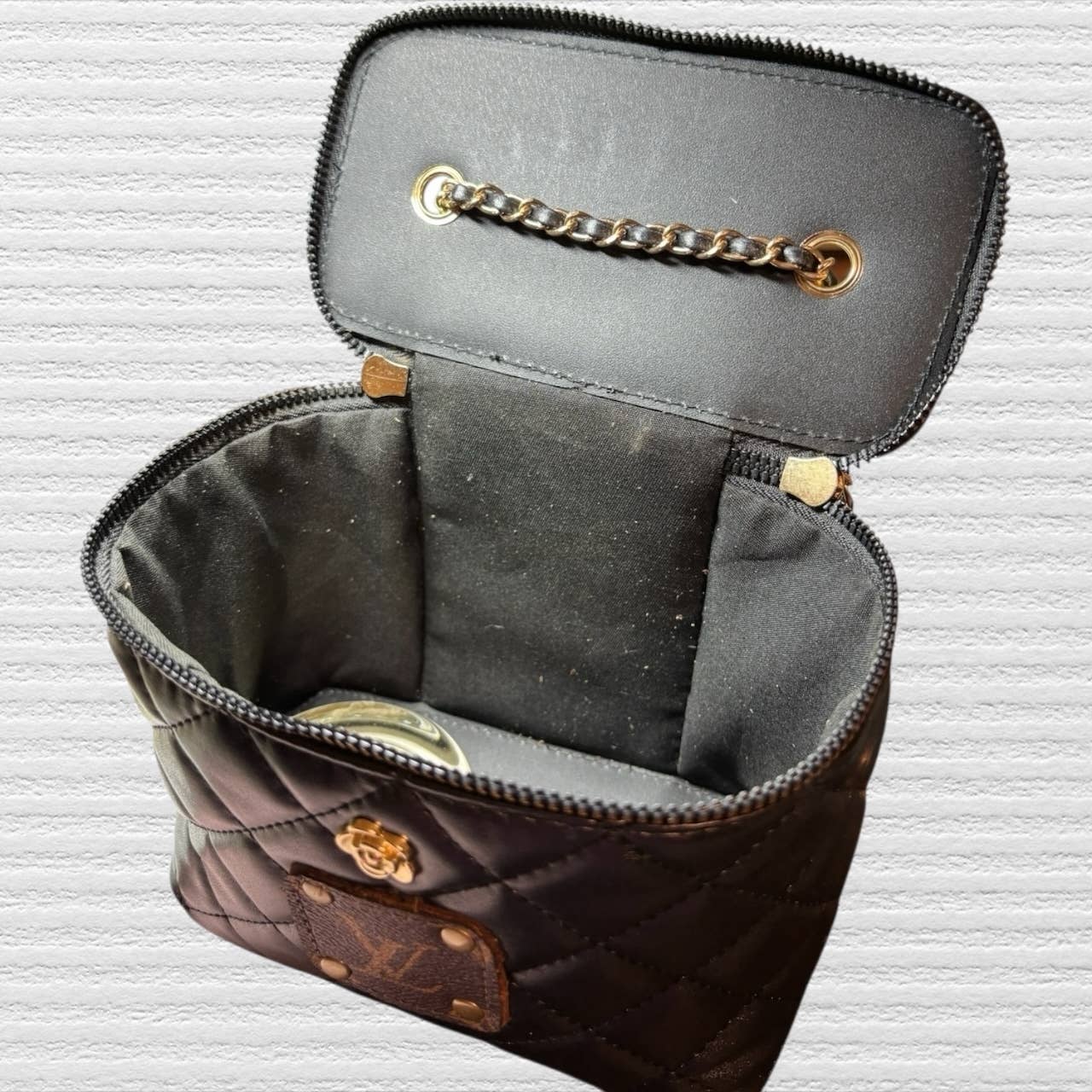 The Azure Quilted Square Crossbody