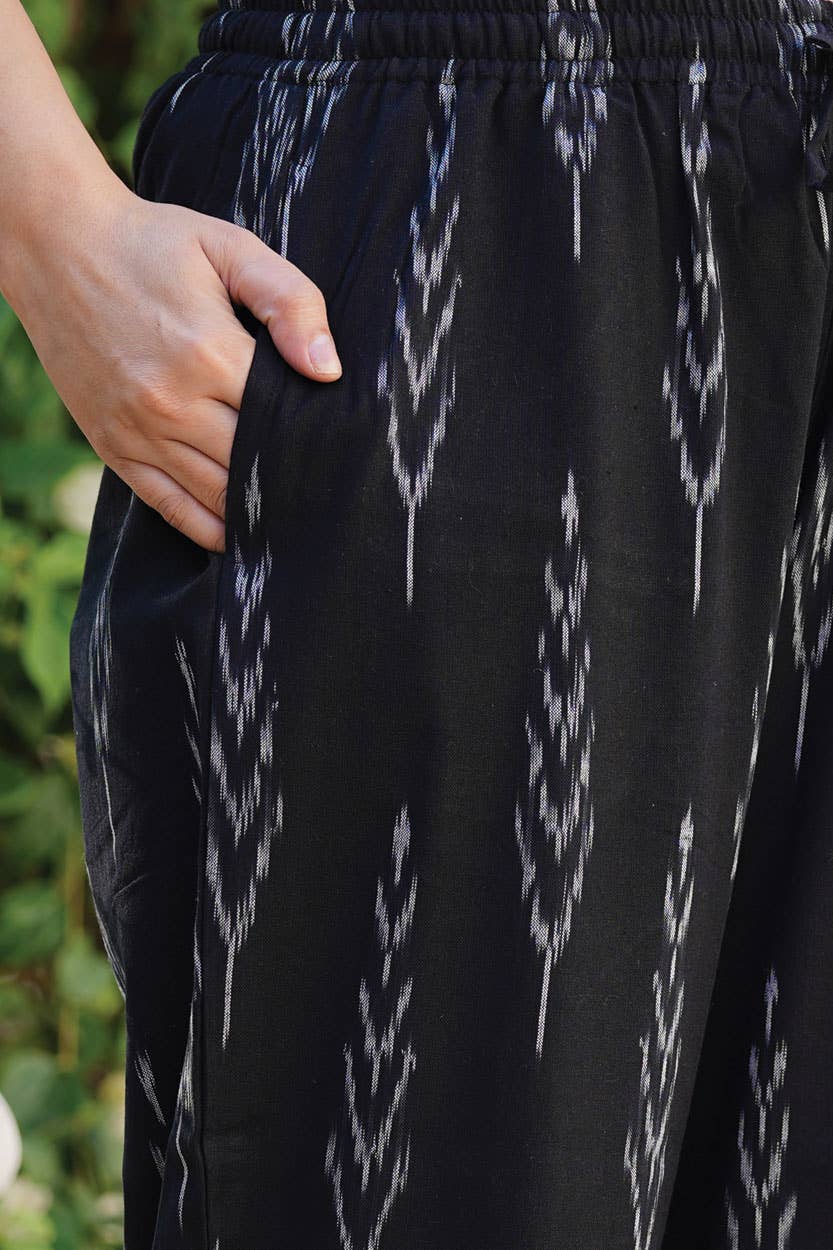 Ikat Handloom Pants - Sevya Handmade
