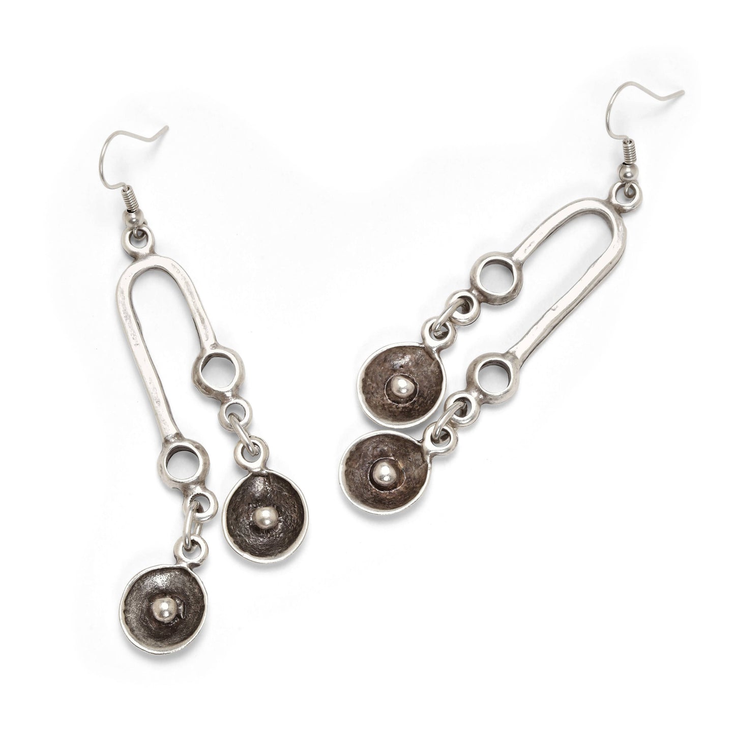 Handmade Pewter Earrings - KU150