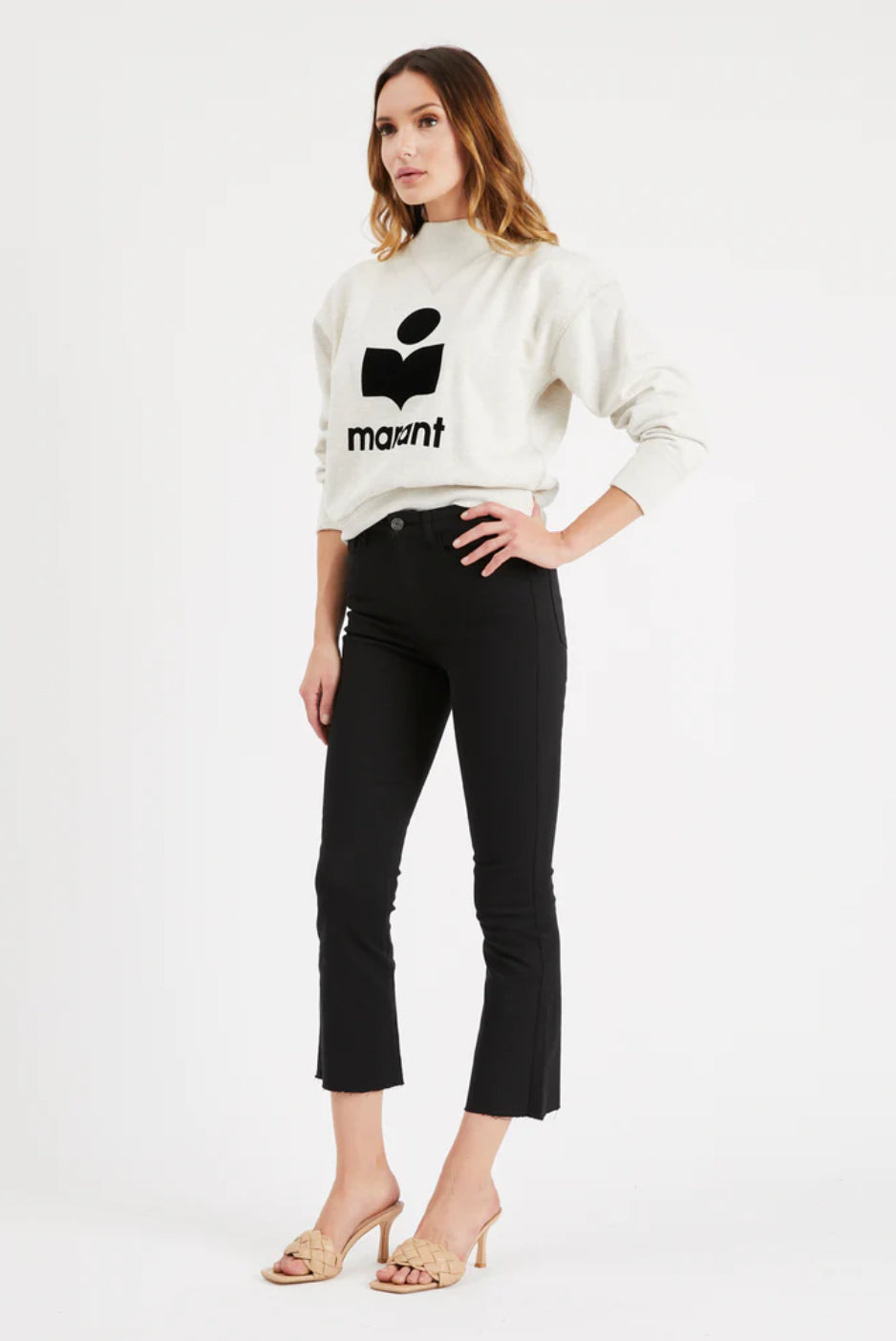 Crop Flare Jean EM7510 - Etienne Marcel