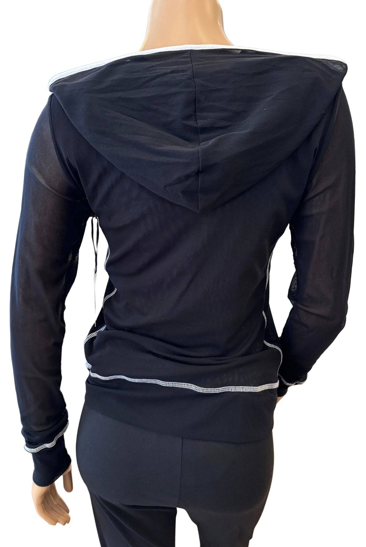 Long Sleeve Hoodie 2 Way Zipper EC10221C - Petit Pois