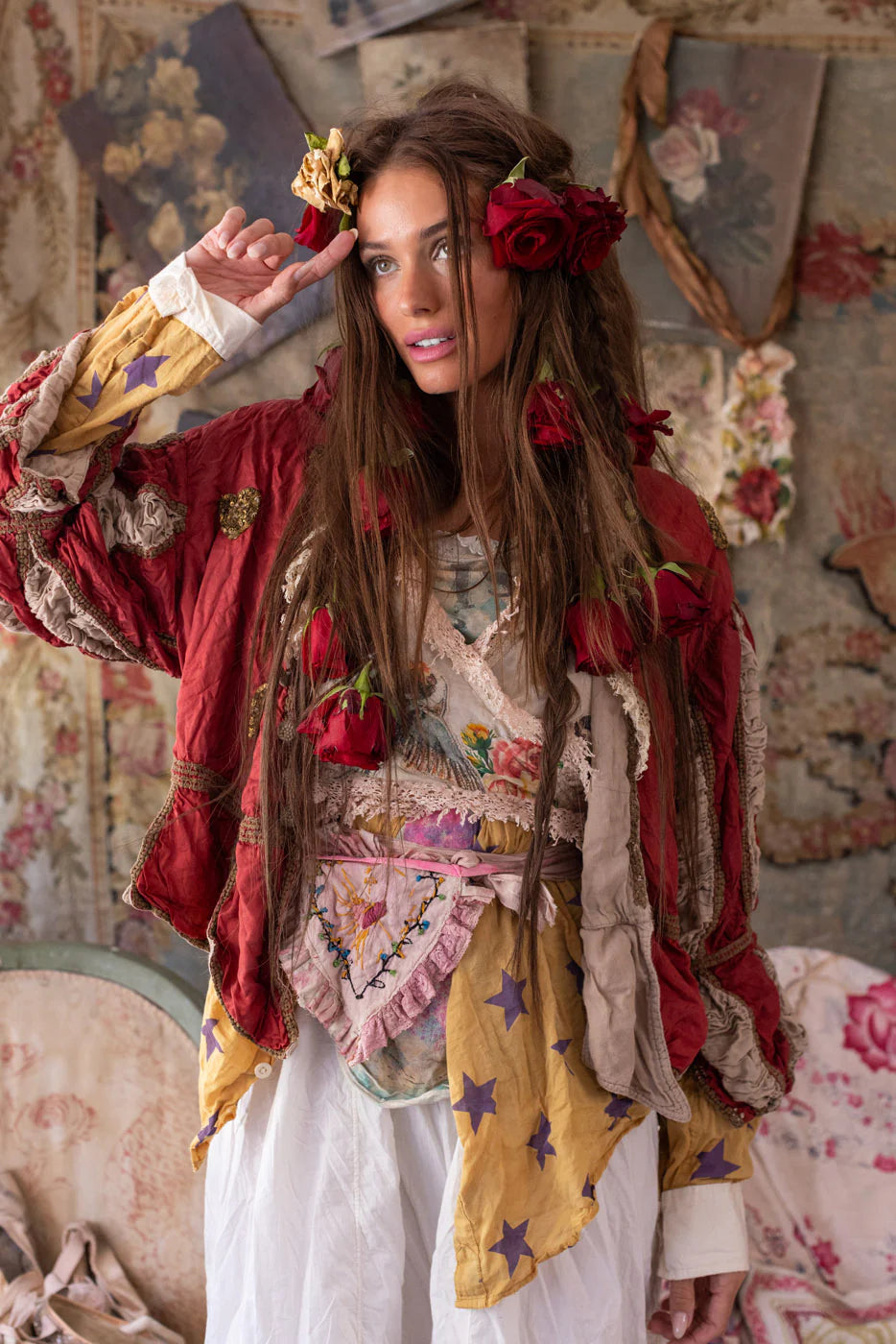 Silk Monique Jacket 456 - Magnolia Pearl