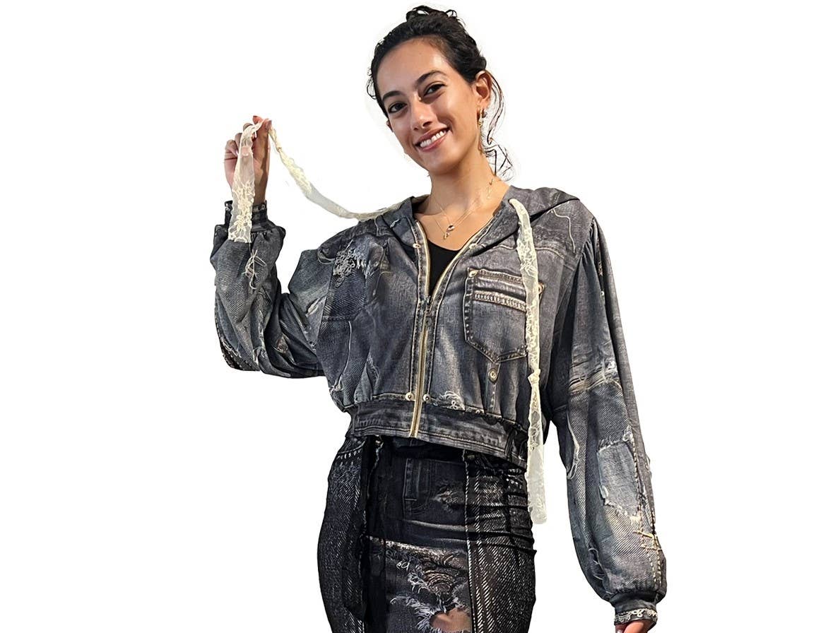 Hoody Puff - Basics_Grey: Grey / S/M