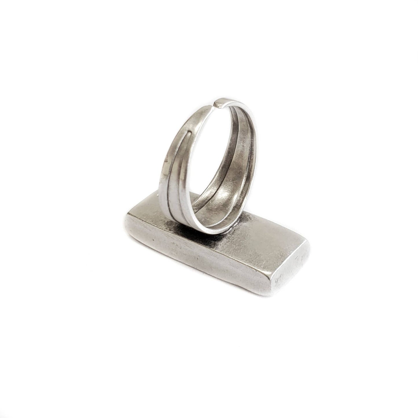 Handmade Pewter Ring - NR6044