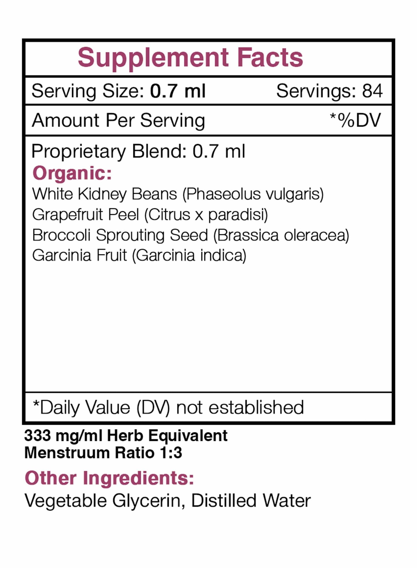 StopCarb. Carb Blocker Formula: 2 FL OZ / Alcohol-FREE
