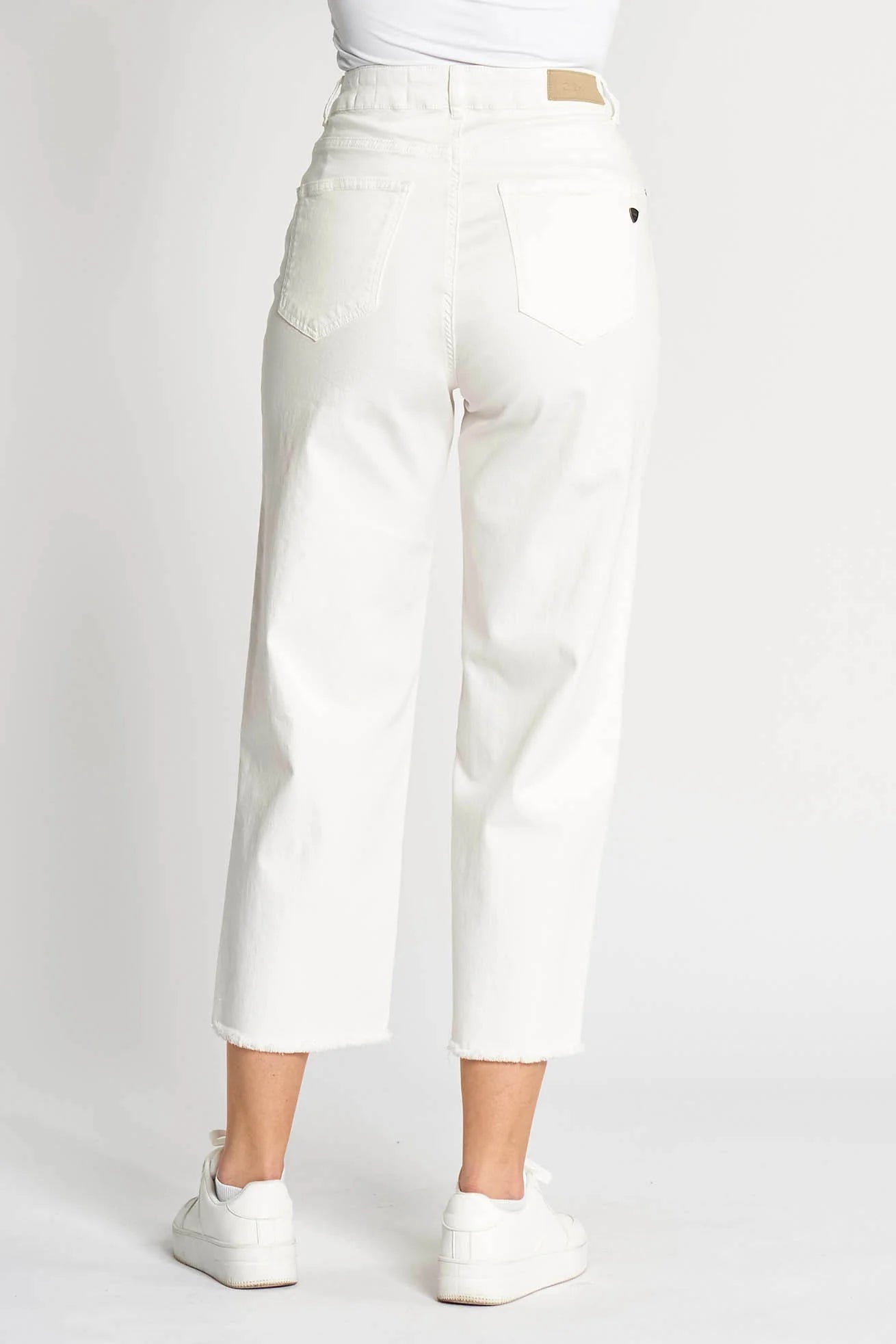 ZHRILLA Cropped Jean D125695-W012 - ZHRILL