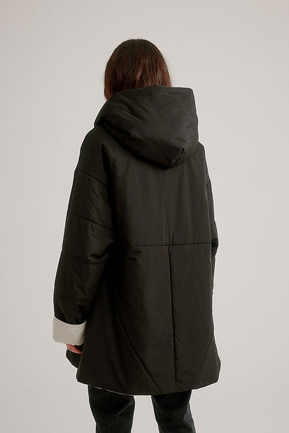 Reversible Quilted Trench K5581R-332 - Nikki Jones