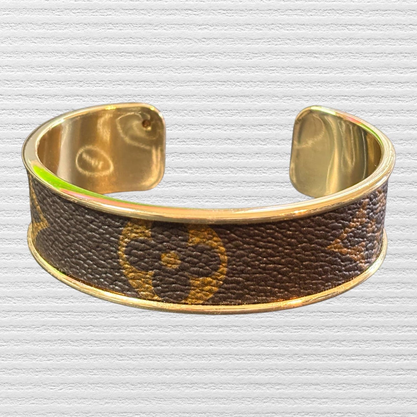 Gold Trim Cuff Bracelet