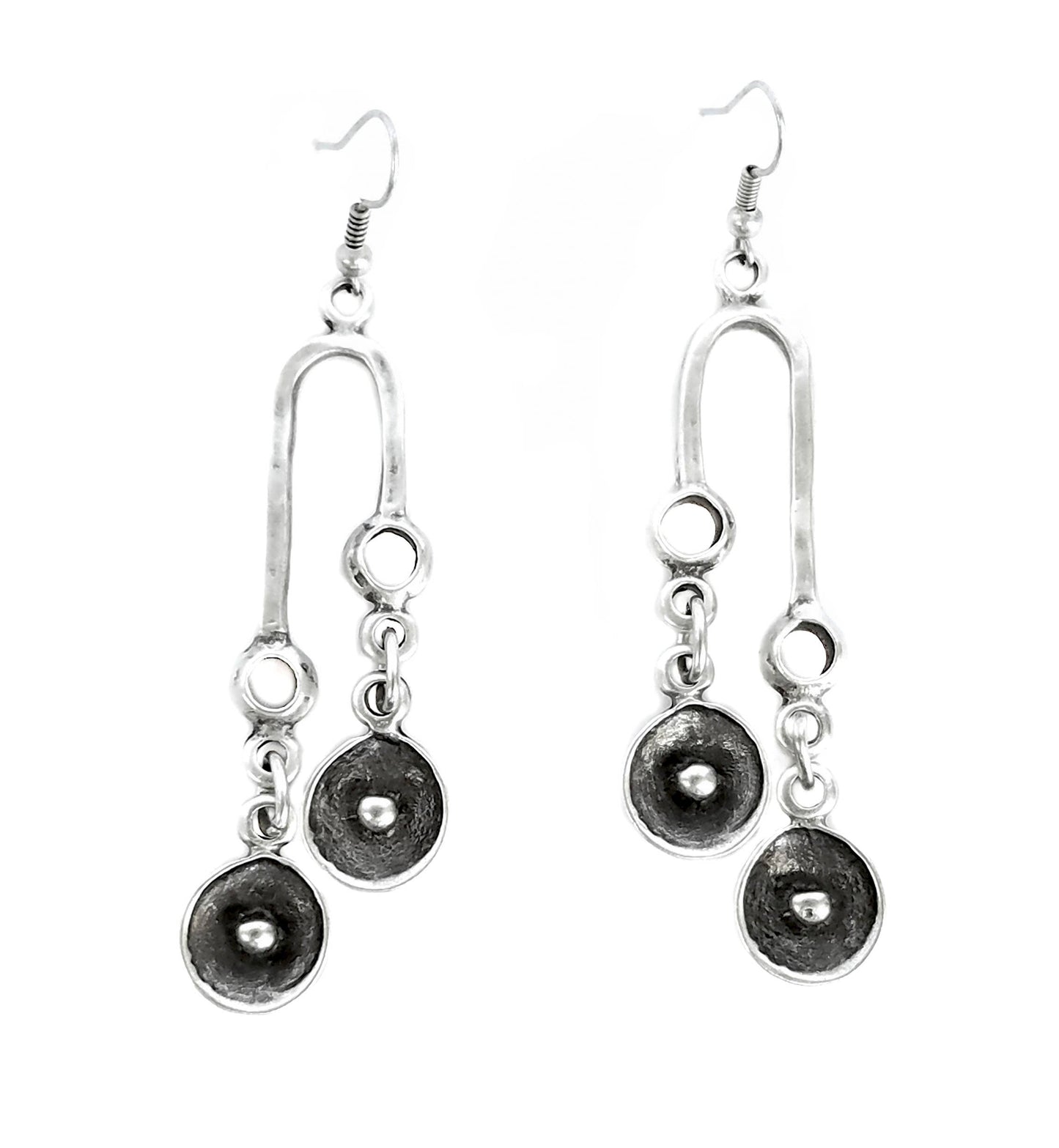 Handmade Pewter Earrings - KU150