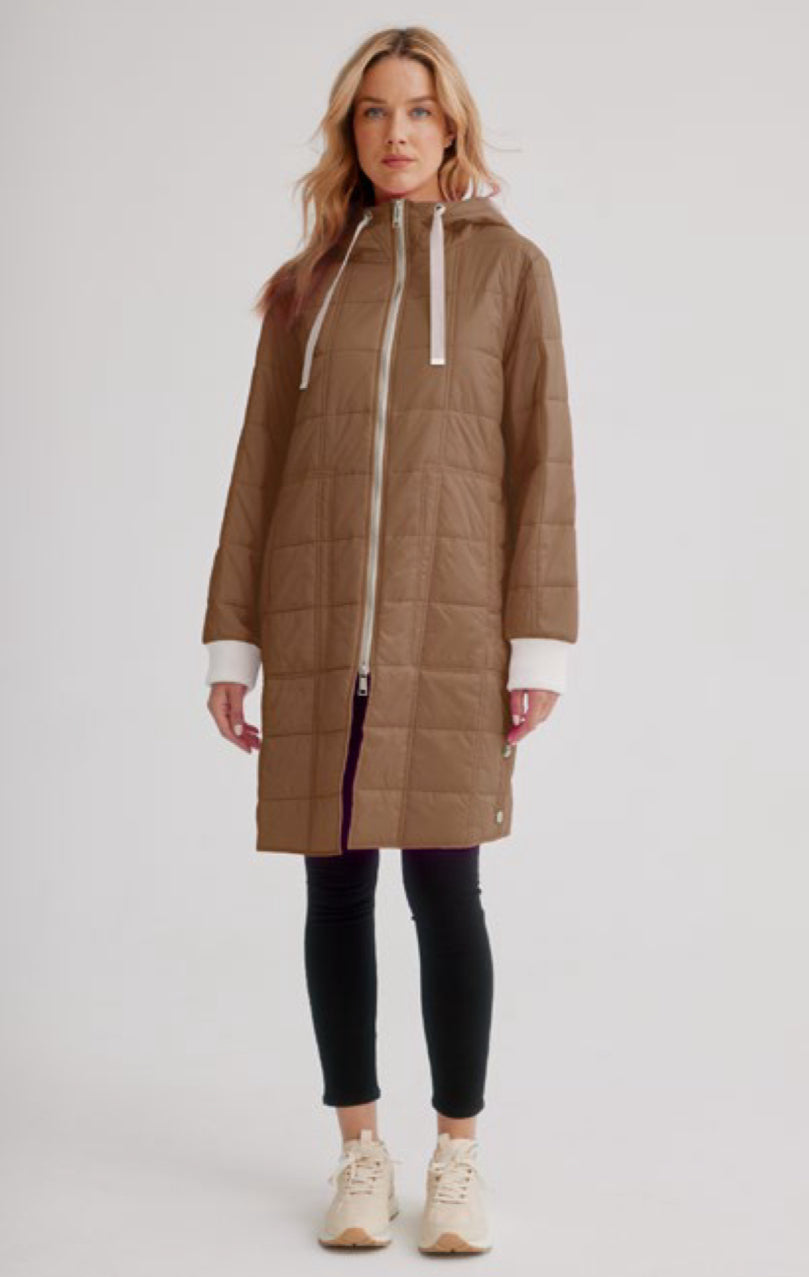 Anorak Light Puffer Coat K5457R-373 - Nikki Jones