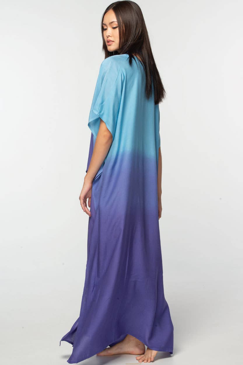 Ombre Cupro Caftans - Sevya Handmade