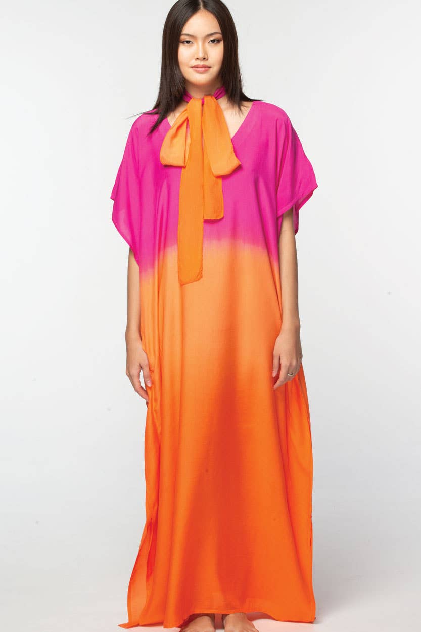 Ombre Cupro Caftans - Sevya Handmade