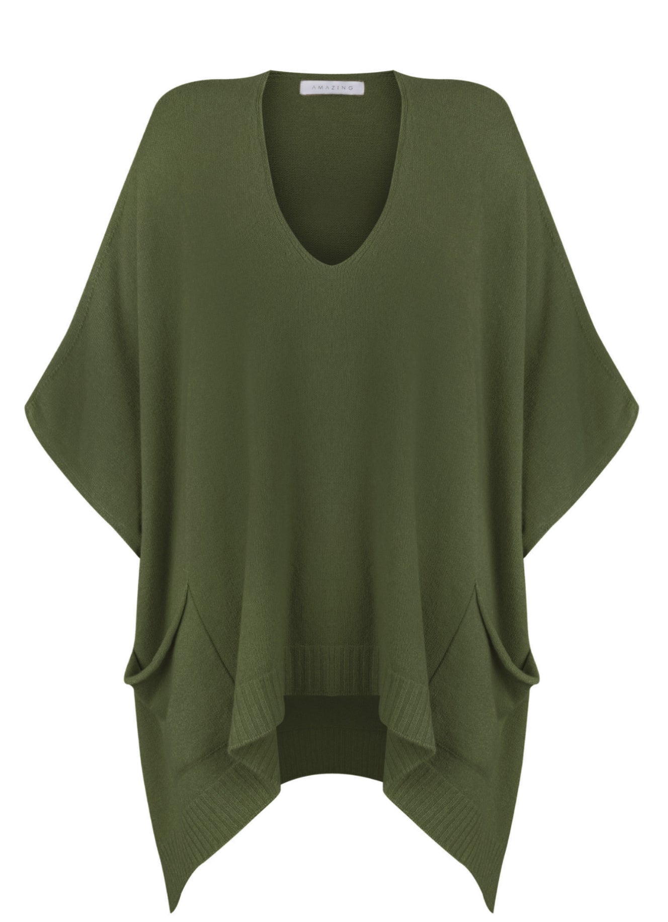 Carey X Two Pocket Throwover Knit - Amazing Woman