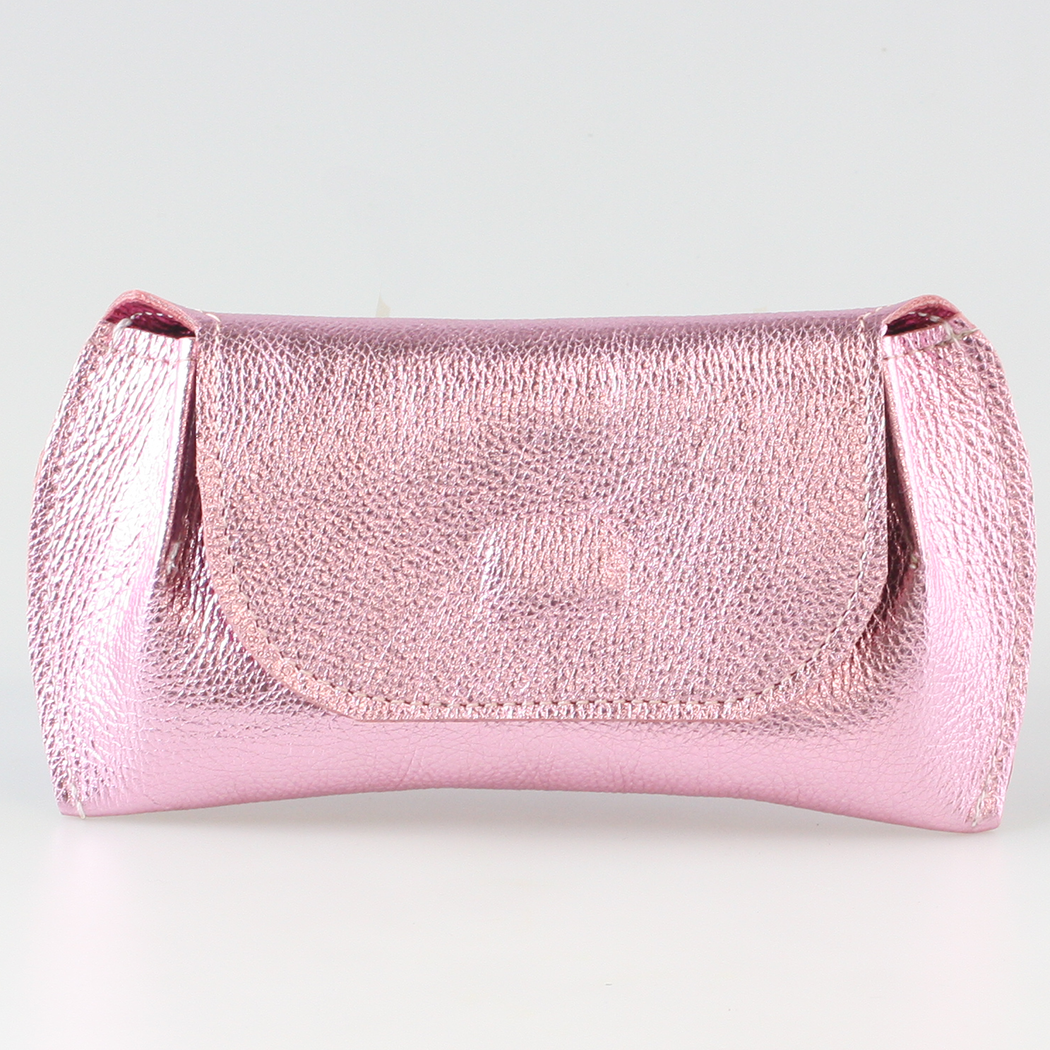 The Marla Sunglass Case: Metallics!: Royal / SIlver