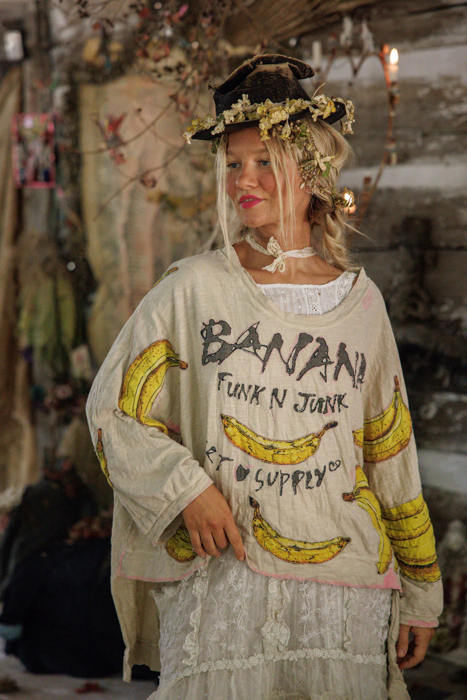 Banana Funk ‘N Junk Hi Lo Francis 2525 - Magnolia Pearl