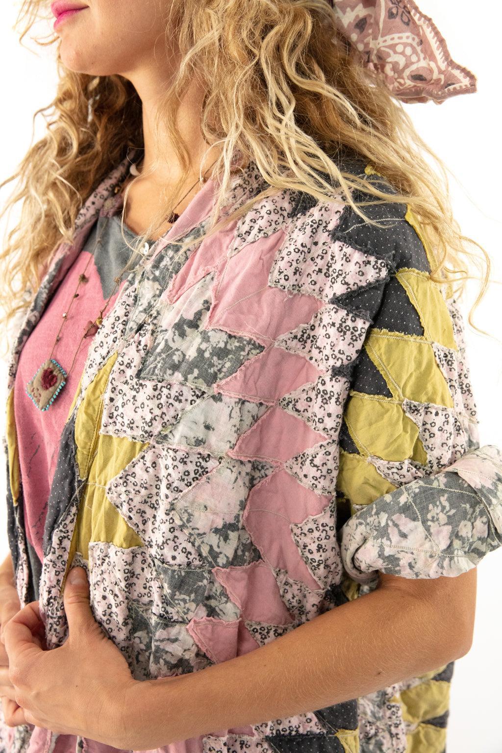 Quiltwork Belinay Kimono 564 - Magnolia Pearl