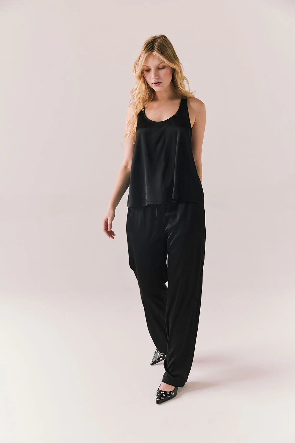 Rory True Black Tank Top CWA641 - CHASER