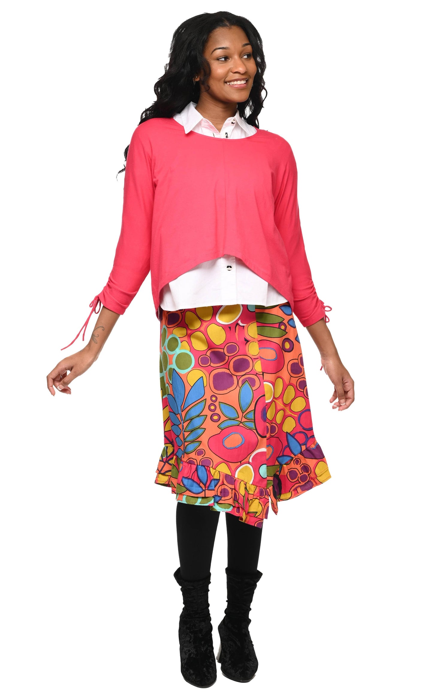 SDM157 Nova Pullover in Carmine*: S